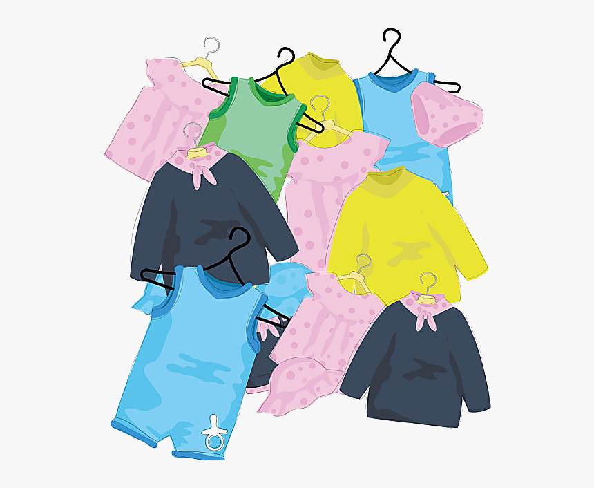 Childrens Clothing Cartoon Dress - Food Clothes And Shelter Clipart, HD Png  Download - kindpng