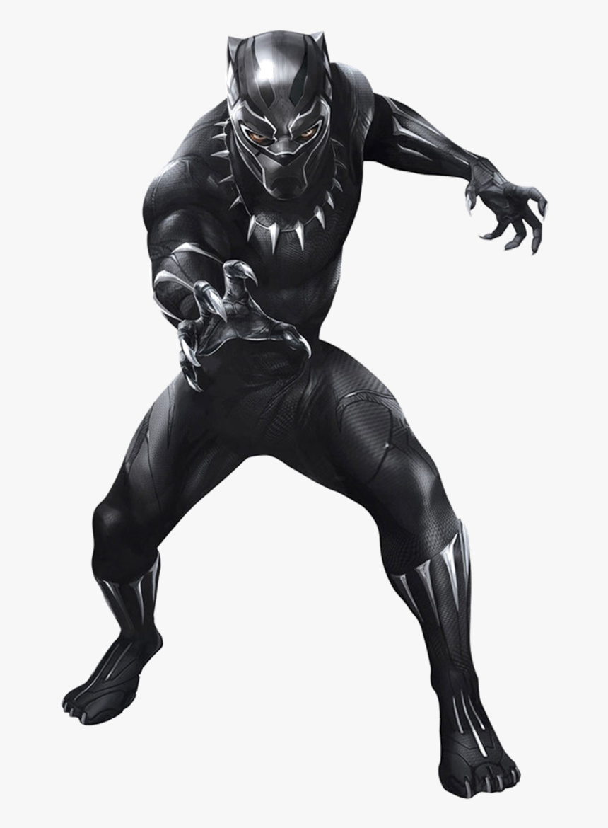 Dbx Fanon Wikia - Black Panther Marvel White Background, HD Png Download, Free Download