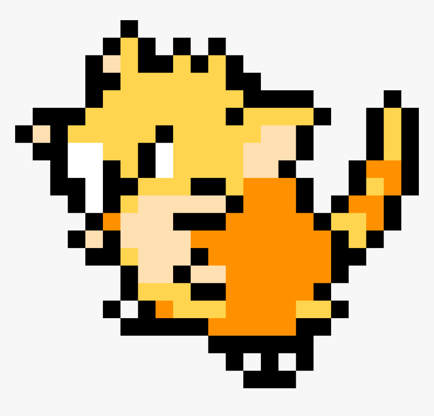 Transparent Raticate Png - Shiny Charmander Pixel Art, Png Download, Free Download