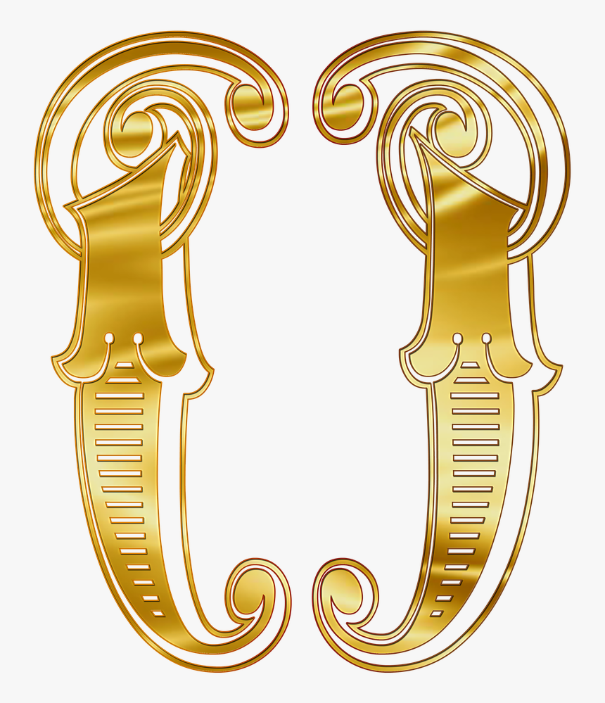 Brackets Alphabet Gold Free Picture - Miscellaneous Transparent, HD Png Download, Free Download