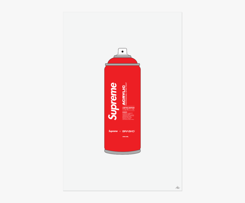 Antoniobrasko Braskodesignstudio Supreme Spraypaintcan, HD Png Download, Free Download