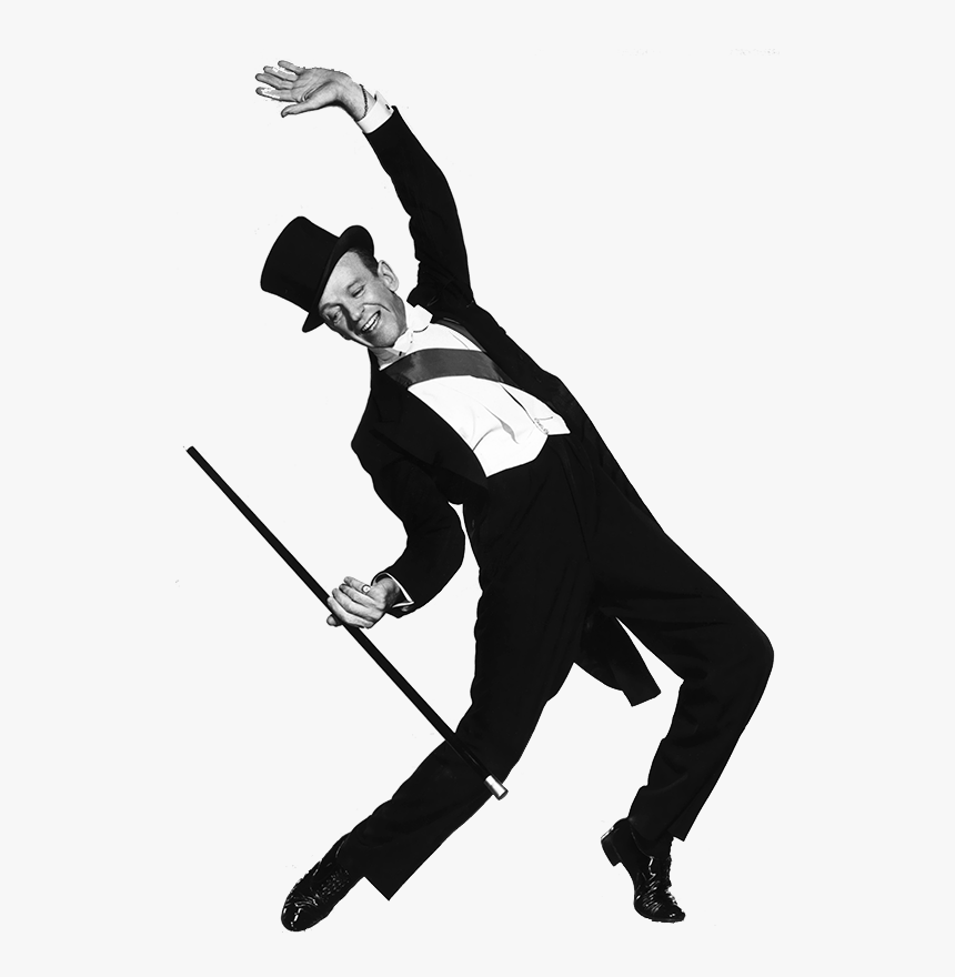 Dancer Fred Astaire - Top Hat And Cane Dancing, HD Png Download, Free Download