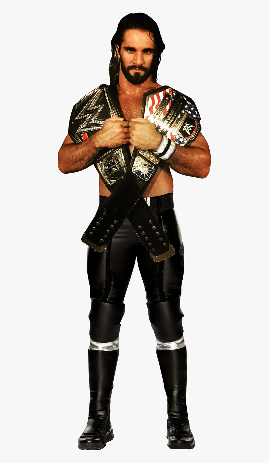 Wwe Seth Rollins Png - Seth Rollins Wwe Championship, Transparent Png, Free Download