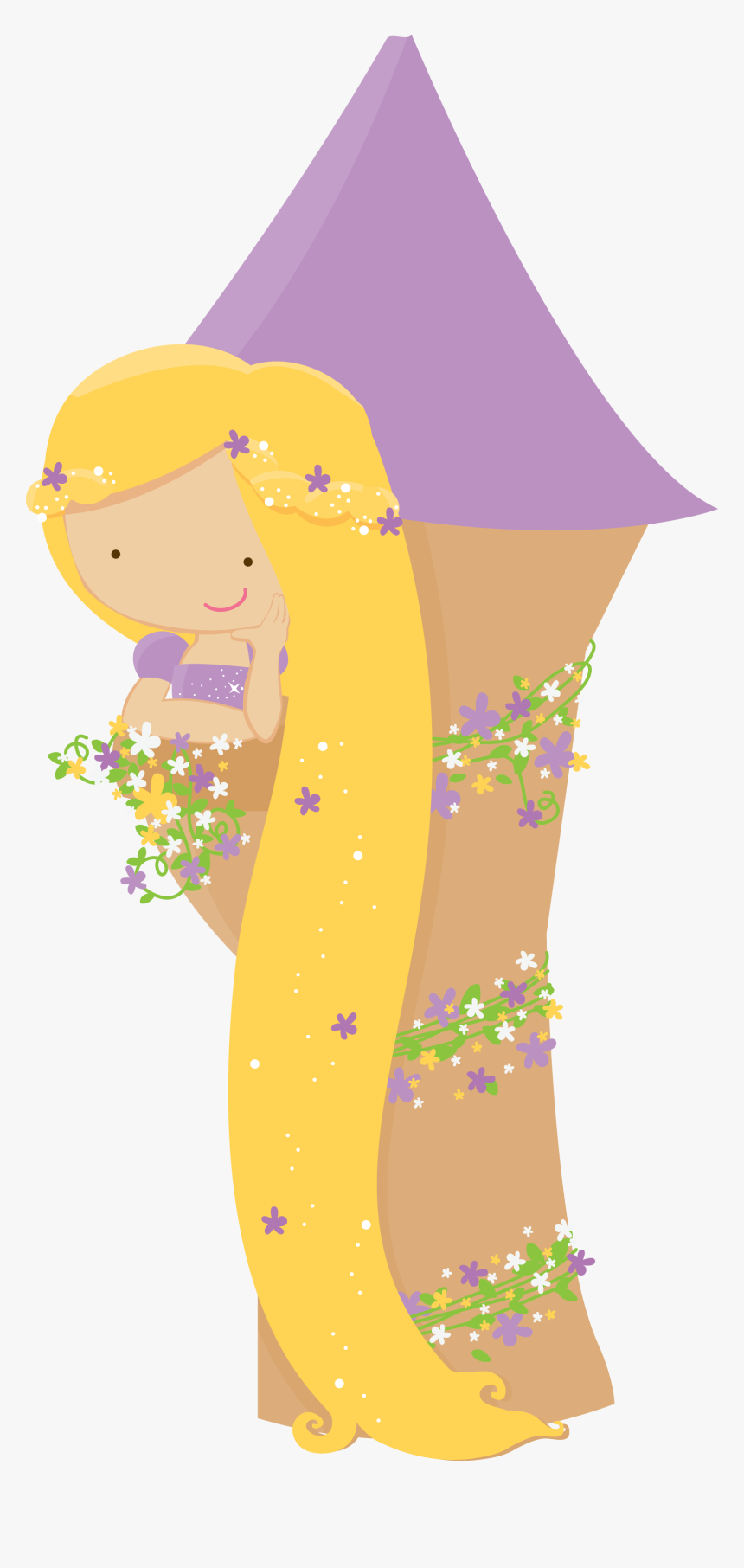 Rapunzel Clipart Little - Clip Art, HD Png Download, Free Download