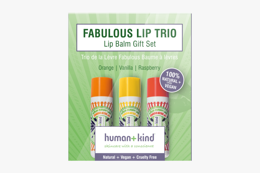 Lip Balm Trio Human, HD Png Download, Free Download