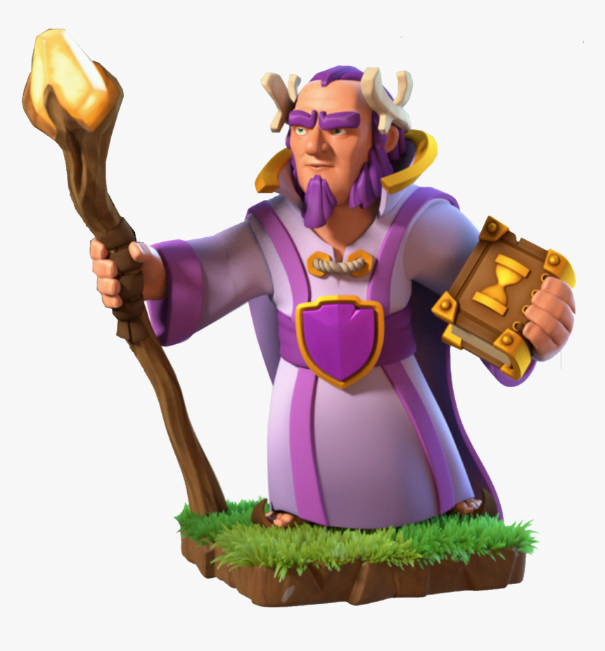 Clash Of Clans Grand Warden - Grand Warden Clash Of Clans, HD Png Download, Free Download