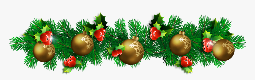 Transparent Christmas Tree Border Png - Christmas Decorations Png, Png Download, Free Download