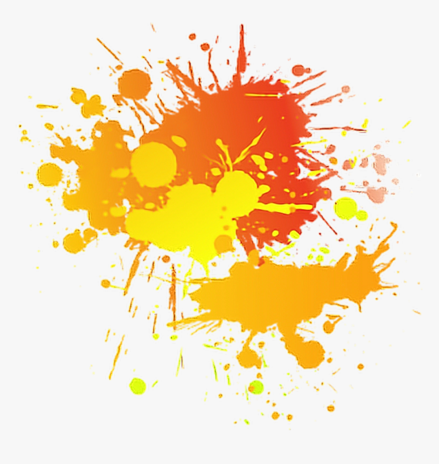 #orange #paint #splatter #remixit - Subang Jaya Municipal Council, HD Png Download, Free Download