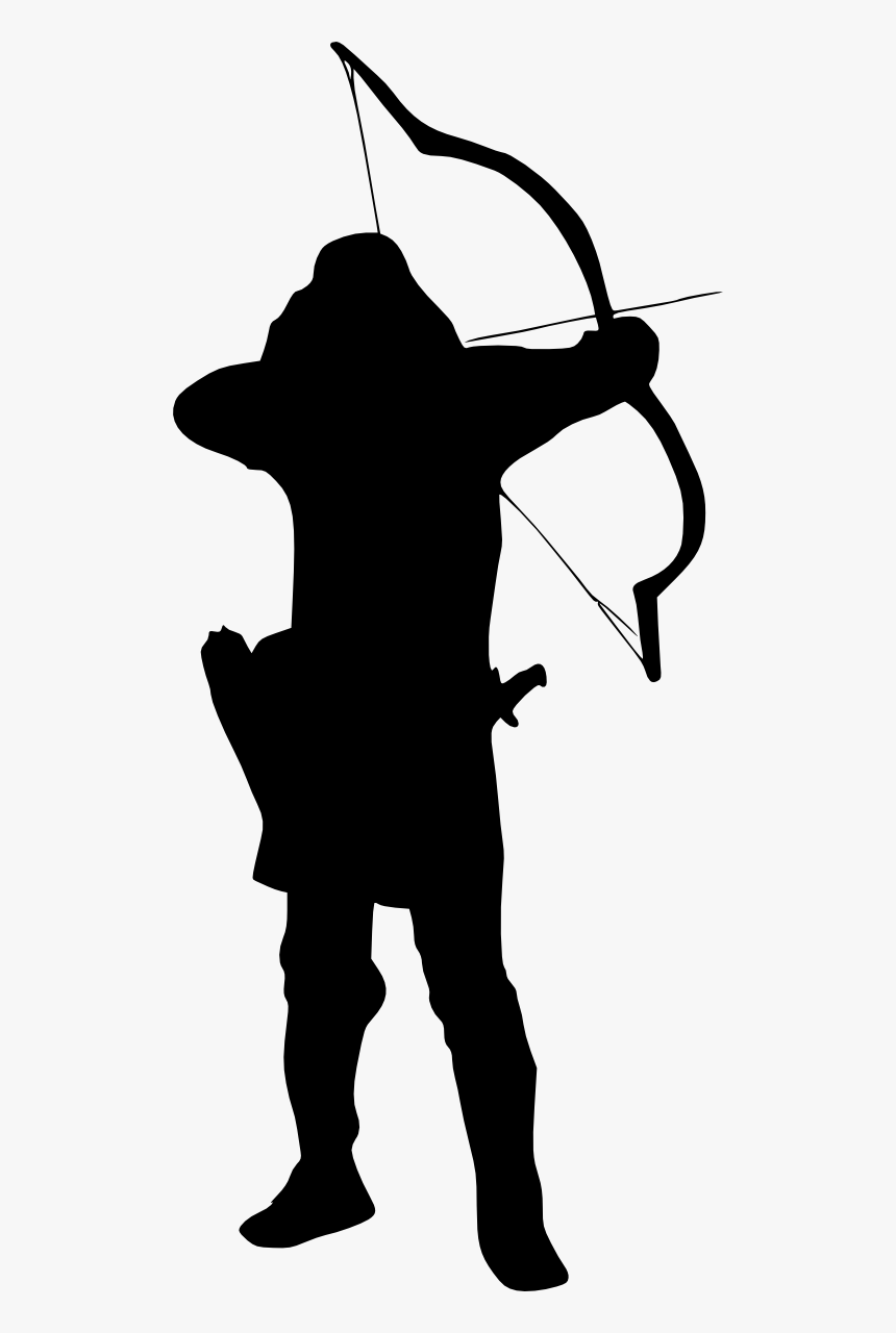 Archer Silhouette Png, Transparent Png, Free Download