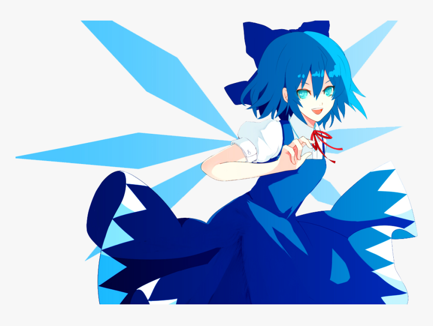 I Did Make All These Transparent - Touhou Project Bullet Hell Cirno, HD Png Download, Free Download