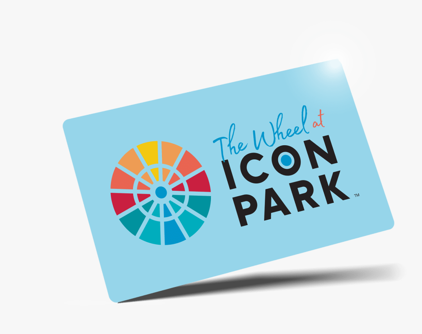 The Wheel At Icon Park Ticket - Graphic Design, HD Png Download, Free Download