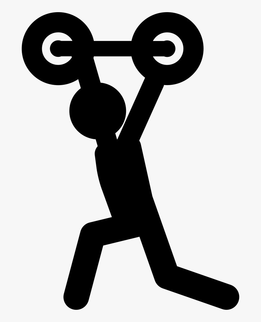 Weightlifting Silhouette Svg Png Icon Free Download - Weight Lifting Png Icon, Transparent Png, Free Download