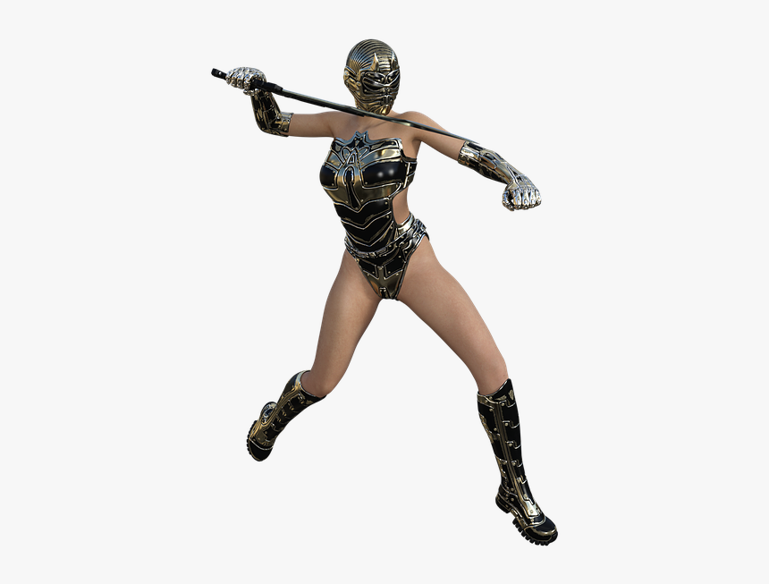 Ninja, Warrior, Fighter, Character, Assassin, Combat - Dancer, HD Png Download, Free Download