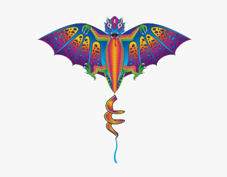 Image Of Xkites Dragon Cloudpleasers Kite - Dragon Drawing For Kite, HD ...