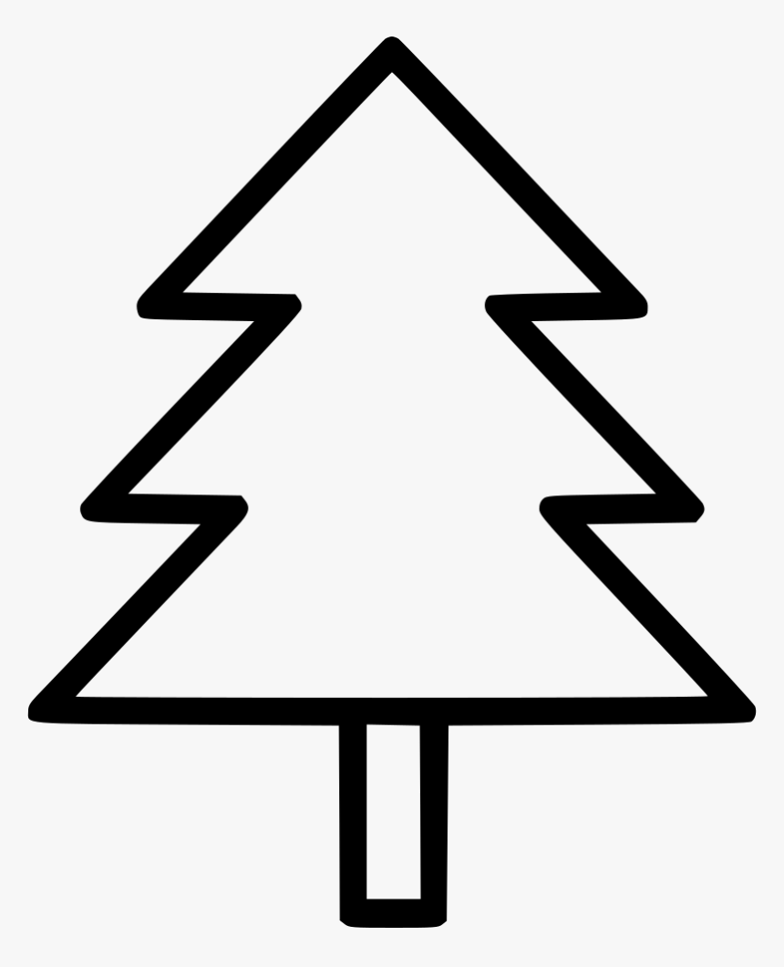 Large Pine Christmas Tree Comments - Christmas Tree Symbol Hd, HD Png Download, Free Download