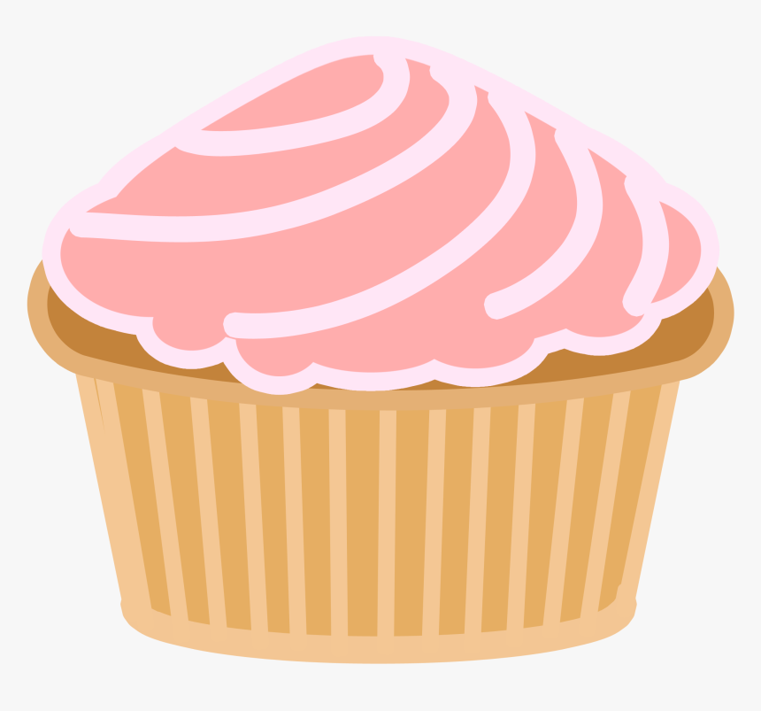 Muffin Clipart Eleven Pink Cupcake Hd Png Download Kindpng