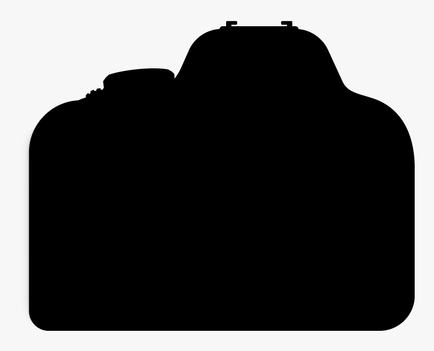 Camera Silhouette - Reflex Camera, HD Png Download, Free Download