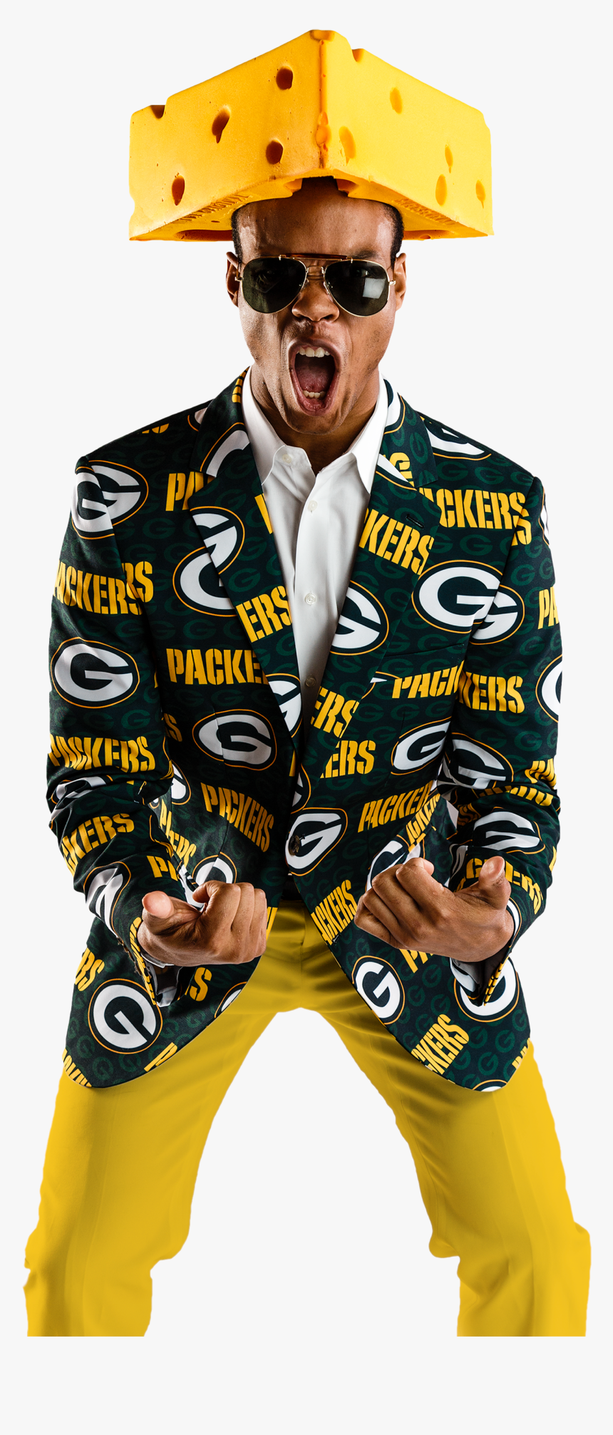 Men"s Green Bay Packers Blazer - Green Bay Packers Suit, HD Png Download, Free Download