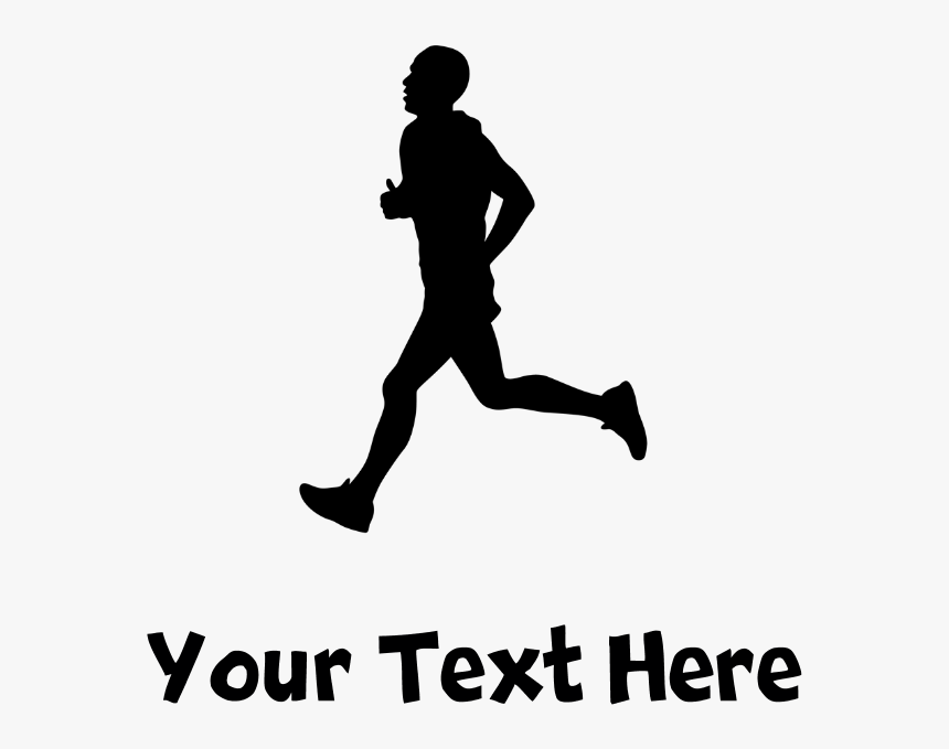 Runner Silhouette Shower Curtain - Ultramarathon, HD Png Download, Free Download