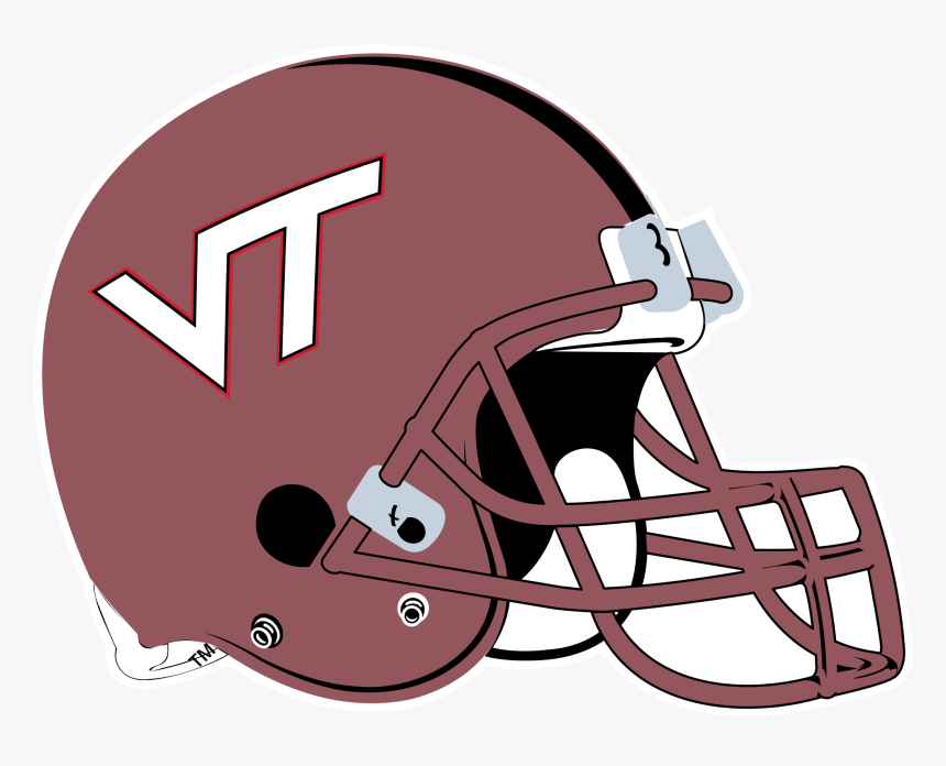 Virginia Tech Hokies Logo Png Transparent - Green Bay Packers Helm, Png Download, Free Download