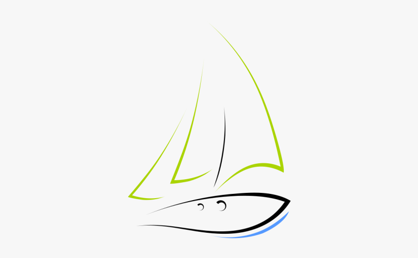 Clip Art Boat Logo Element Png - Sail, Transparent Png, Free Download