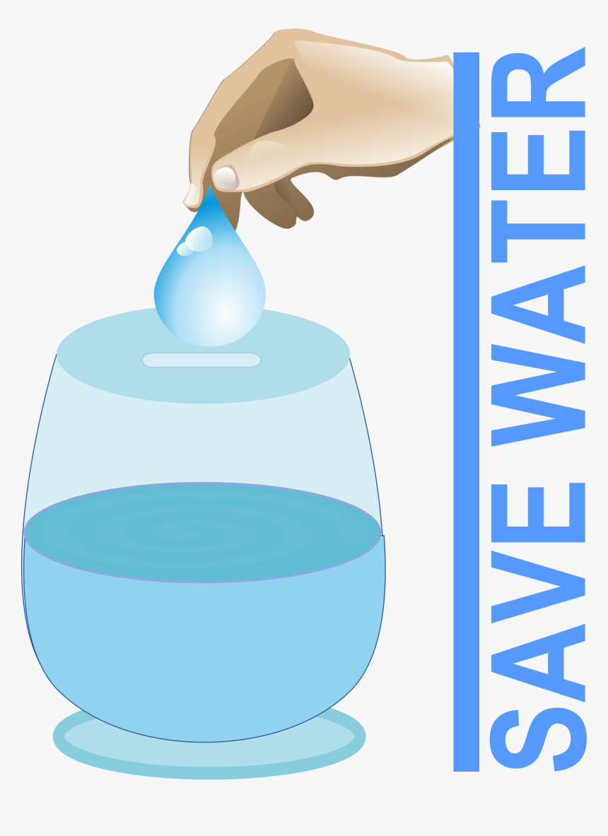 Clipart Images On Save Water, HD Png Download, Free Download