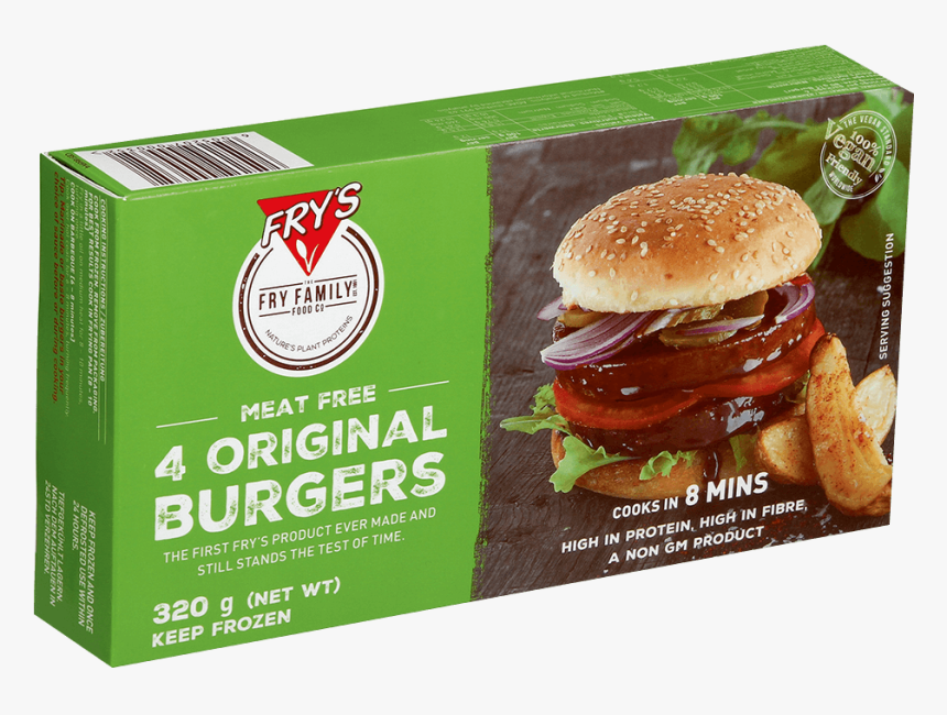 Fry's Chicken Style Burgers, HD Png Download, Free Download