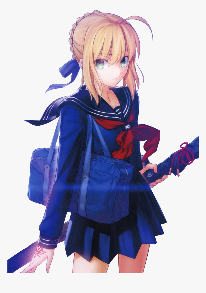 No Caption Provided - Fate Saber Master, HD Png Download, Free Download