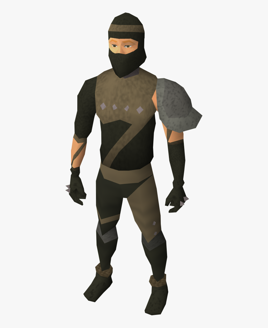 Runescape Rogue Outfit, HD Png Download, Free Download