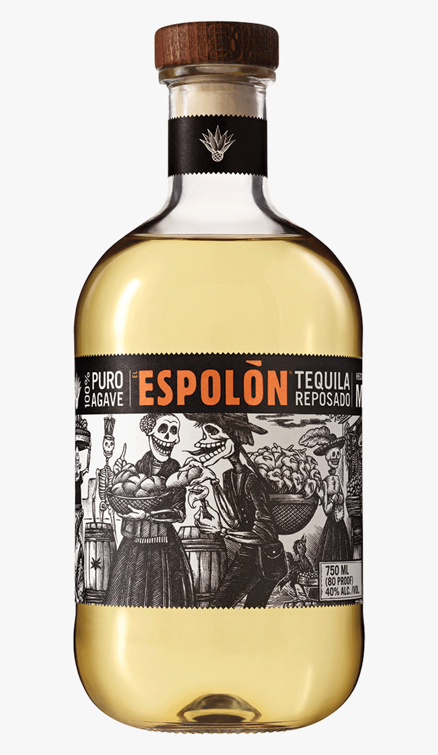 Espolon Reposado Tequila - Tequila Espolon Reposado 70cl, HD Png ...