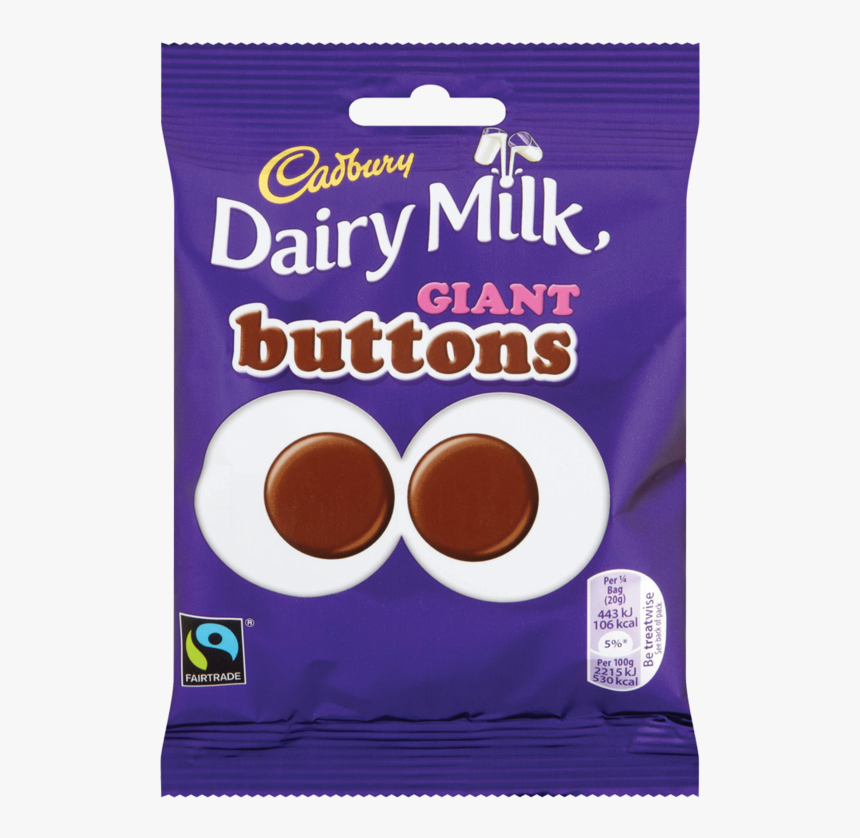 Dairymilk Giant Buttons - Dairy Cadbury Buttons Transparent Background, HD Png Download, Free Download