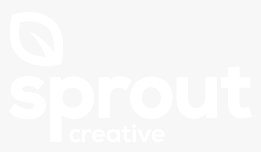 Sproutcreative Logo White-01 - Graphic Design, HD Png Download, Free Download