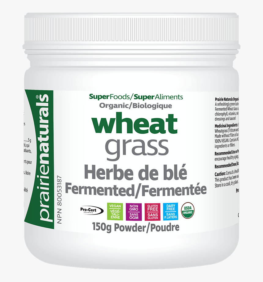 Fermented, Organic Wheat Grass - Medicine, HD Png Download, Free Download