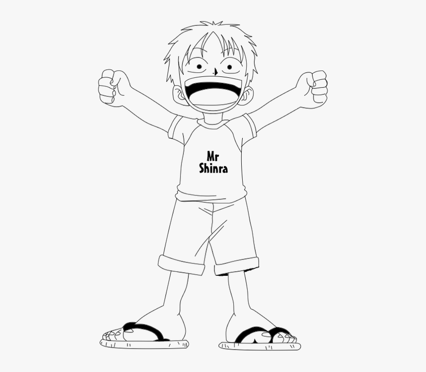 Black Kids Lineart - Line Art, HD Png Download, Free Download