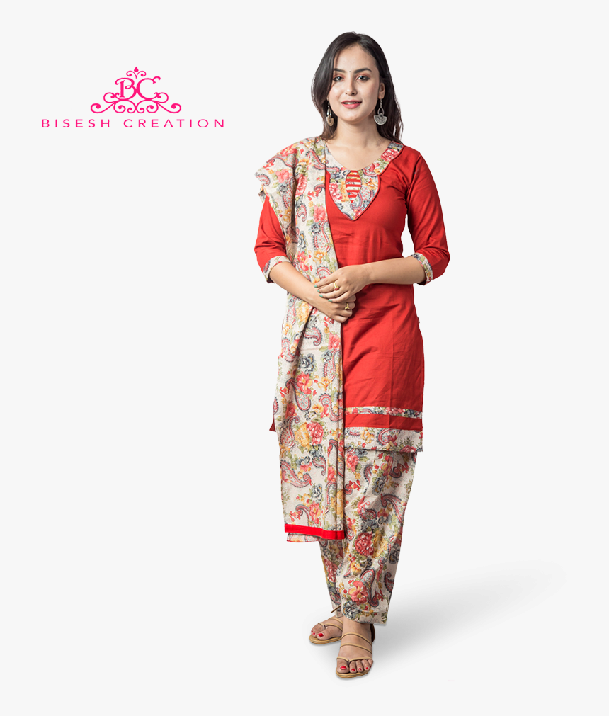 Kurti Patiala Printed, HD Png Download, Free Download