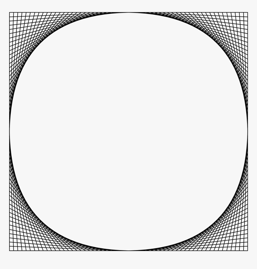 Net Border 01 Clip Arts - Circle, HD Png Download, Free Download