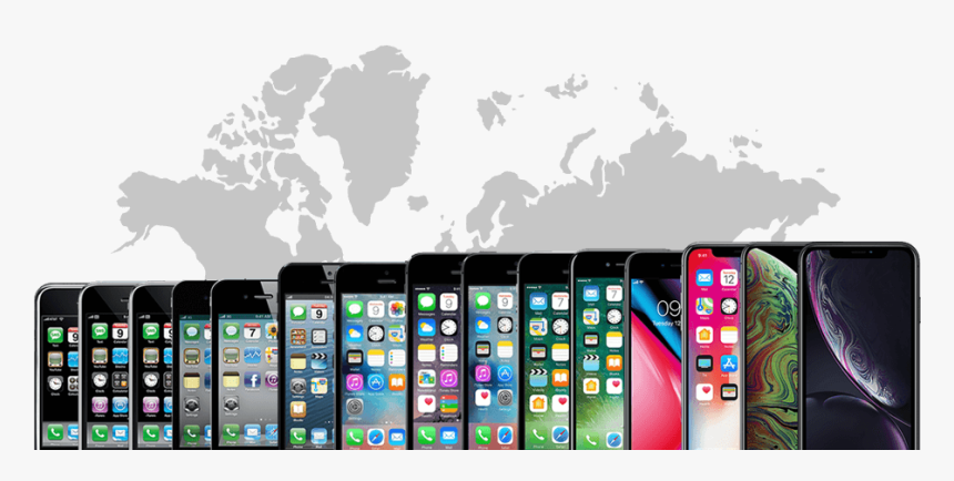 All Iphones In Order 2019, HD Png Download, Free Download