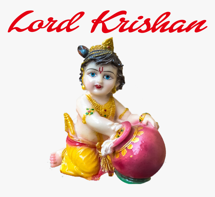 Lord Krishan Png Clipart - Lord Krishna At Childhood, Transparent Png, Free Download