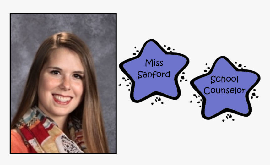 Ms Sanford School Counselor - Girl, HD Png Download, Free Download