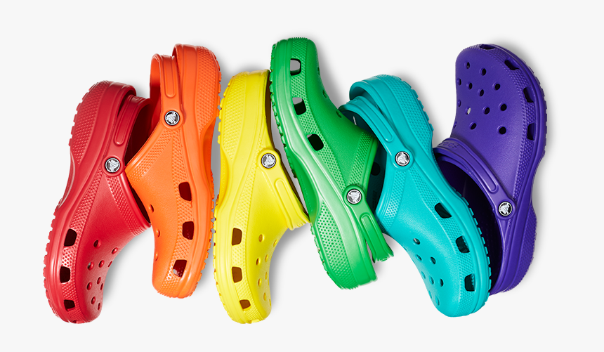 Crocs Rainbow, HD Png Download, Free Download