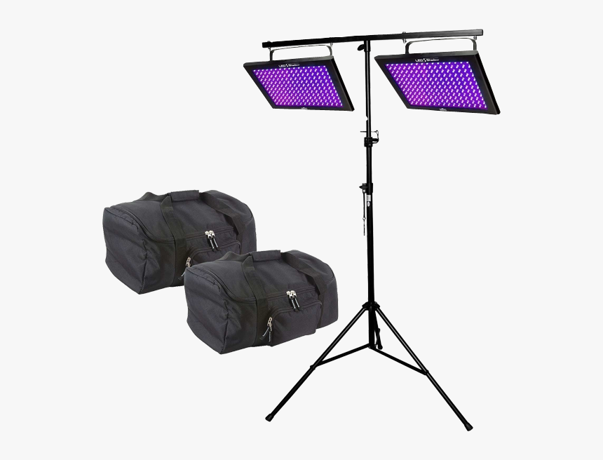 Chauvet Dj Led Shadow Duo Pack With Stands - Black Light With Stand, HD Png Download, Free Download