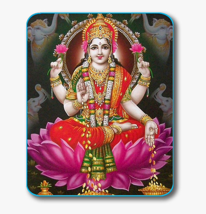 Good Morning Images Of Goddess Mahalaxmi Hd Png Download Kindpng