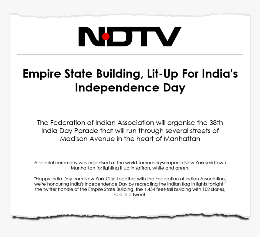 Ndtv, HD Png Download, Free Download