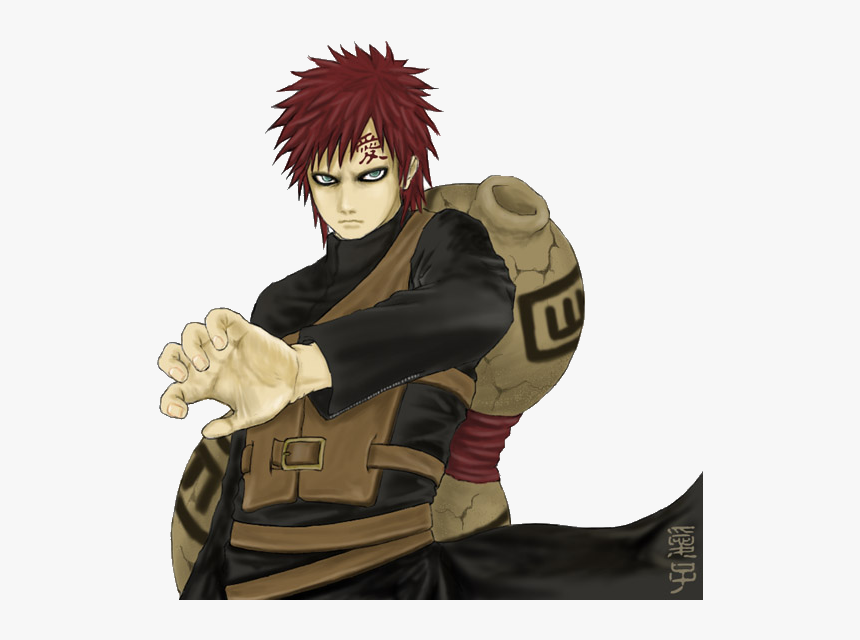 Gaara Png 2 By Kayura-chan Pl - Gaara Tansparent, Transparent Png, Free Download