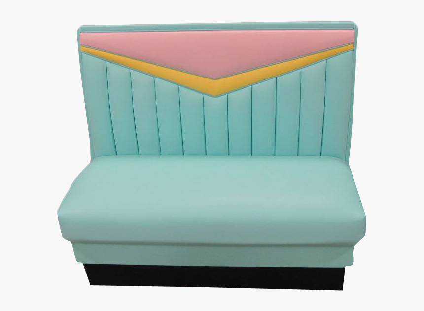 Transparent Vintage Couch Png - Diner Booth Png, Png Download, Free Download