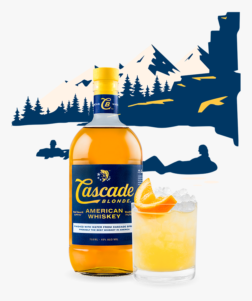 Cascade Blonde Landscape - America's Favorite Day Sipping Whiskey, HD Png Download, Free Download