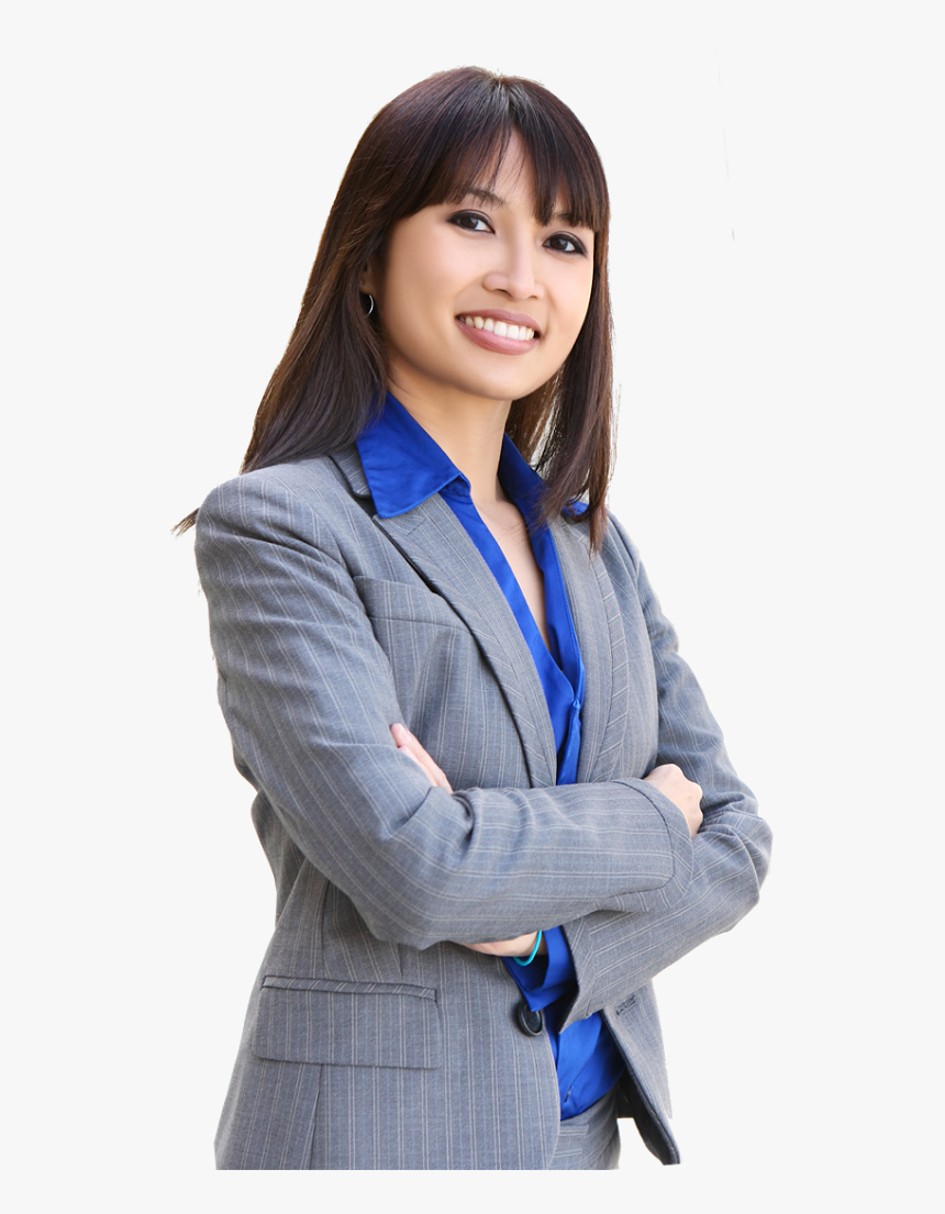 Master Of Business Administration - Asian Business Woman Png, Transparent Png, Free Download