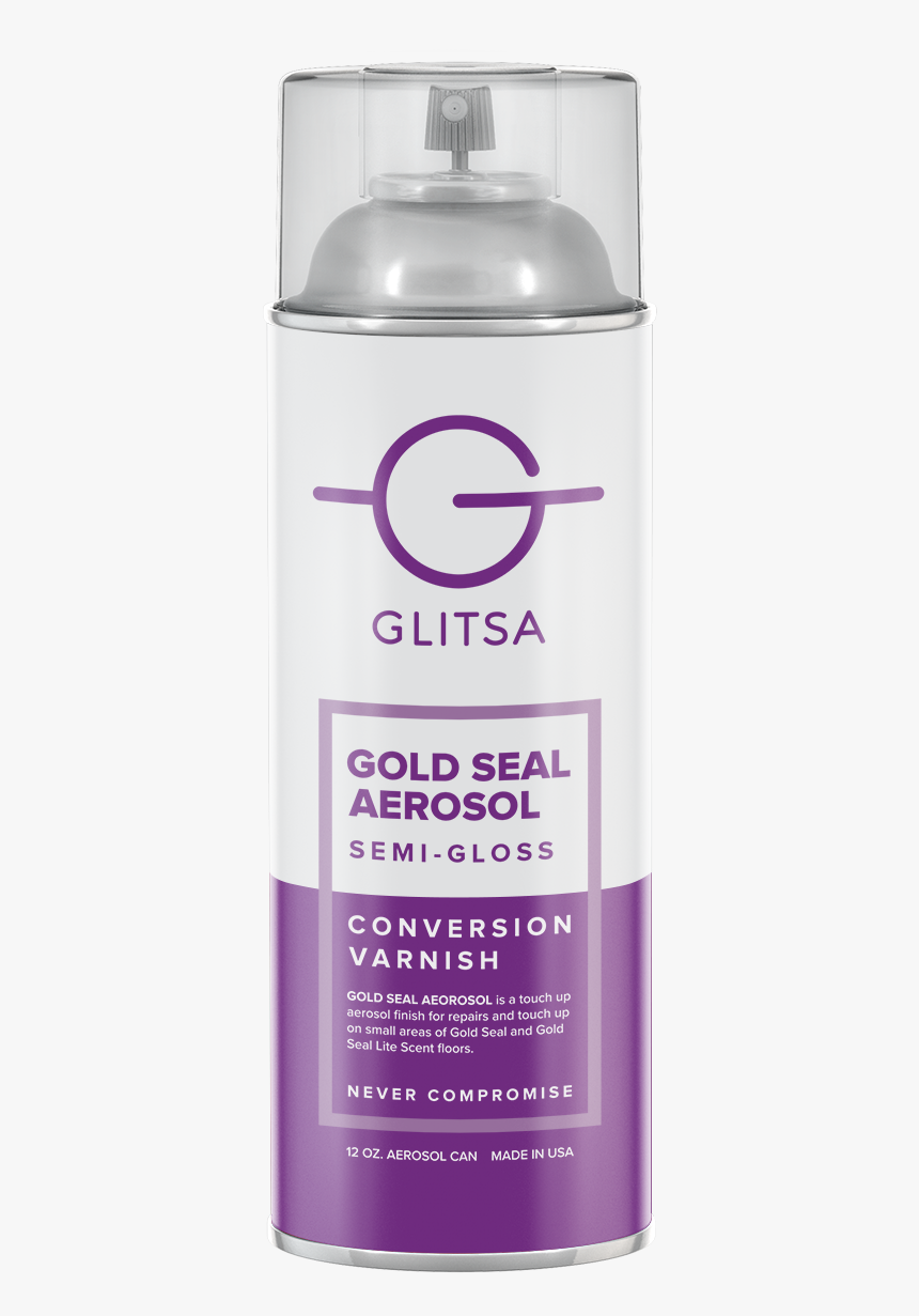 Glitsa Gold Seal Aerosol - Body Wash, HD Png Download, Free Download