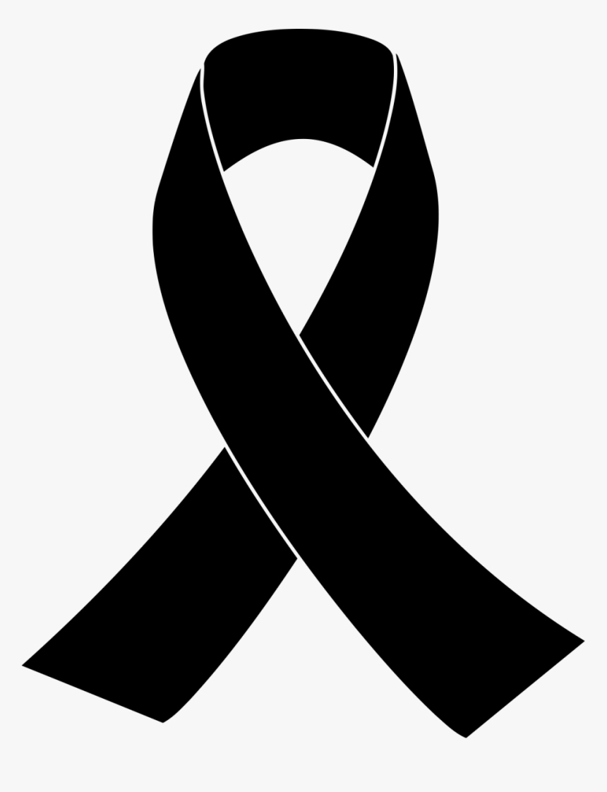 162 1627008 Cancer Logo Png Free Black Ribbon Vector Transparent 