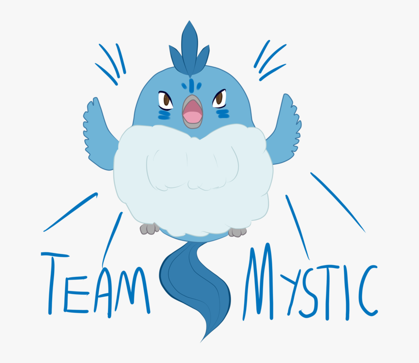 Team Mystic Articuno By Thatonechicksophie - Cartoon, HD Png Download, Free Download